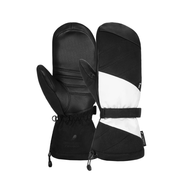 Reusch Sonja R-TEX® XT Mitten 6231521 7703 white black silver 1